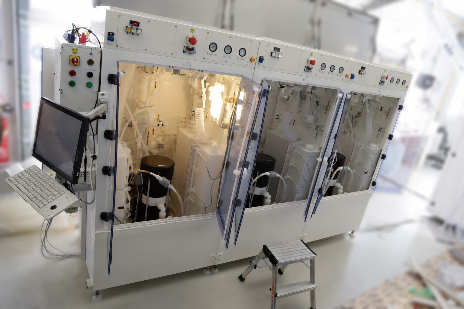 Refurbishment of SEZ spin processor systems at 4Tex — view 3