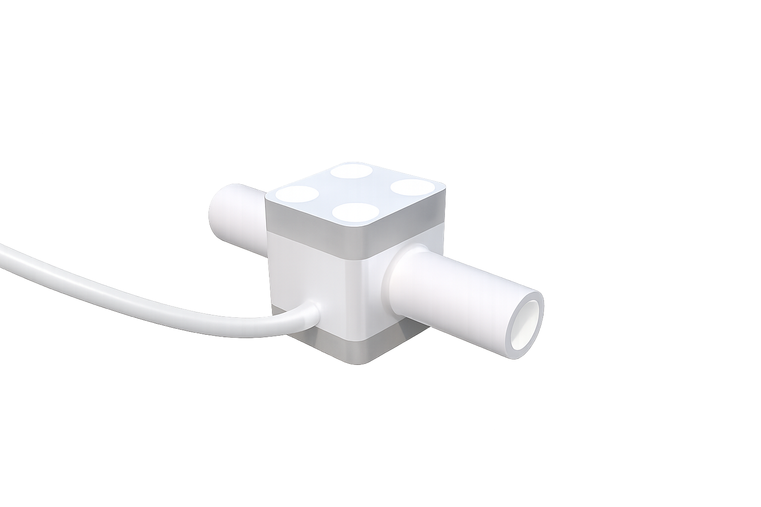 Fluid delivery panel with FT/FX flow and temperature sensors